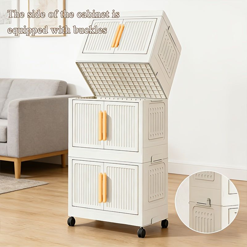 Compact Decorative Home Lighting – warm functional room lighting, 3 4 5 Layer Extra-Thick Large-Capacity Multi-Layer Plastic Folding Storage Cabinet Light Classic Style, designed for American homes, daily convenience and practical gifting