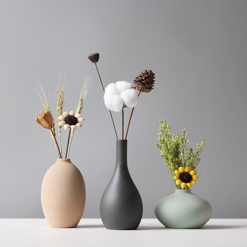 Compact 4pcs Ceramic Flower Vase – tabletop floral display and modern home decor, Premium 4pcs Ceramic Flower Vase tabletop floral display and modern home decor, designed for American homes and practical gifting