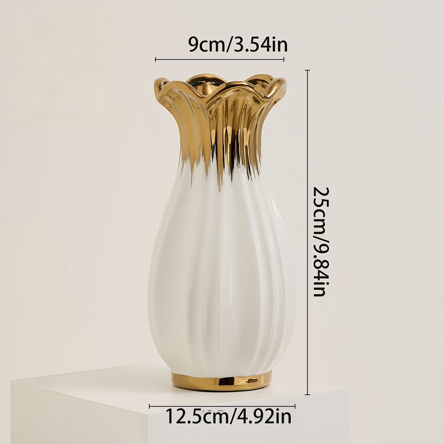 Premium Ceramic Flower Vase – stylish tabletop accent, versatile floral display, designed for American kitchens, pantries, apartments, home organization, daily use and practical gifting