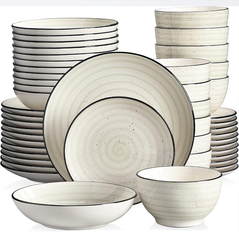 Easy-Access Home Storage Organizer – space-saving everyday organization, Zenora Ceramic Dinnerware Set Service for 6 Stoneware Set Bowls Set Dishes Set Including, designed for American homes, daily convenience and practical gifting