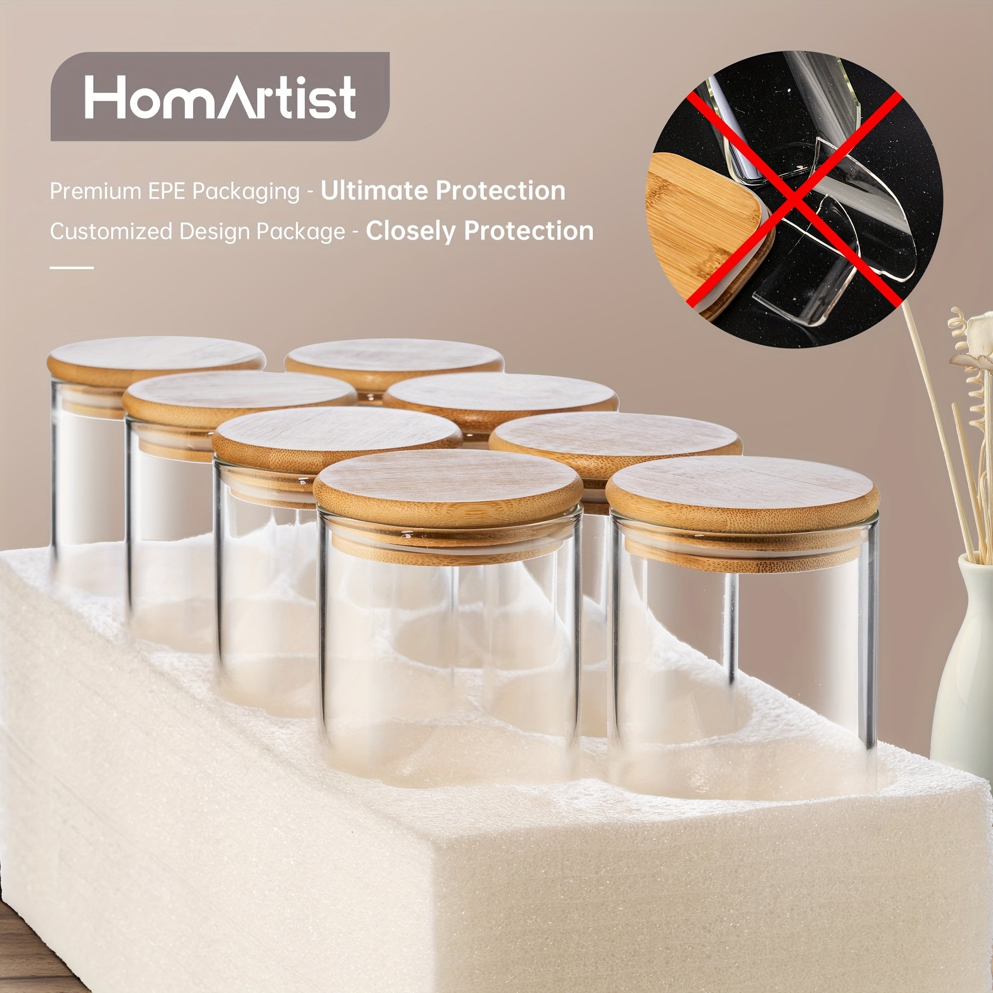 Space-Saving 3 Pack Airtight Storage Jar Set – clear reusable pantry storage, 3 Pack 45 Oz Glass Jars With Bamboo Lids Airtight Pantry Storage Containers For, designed for American homes, daily convenience and practical gifting