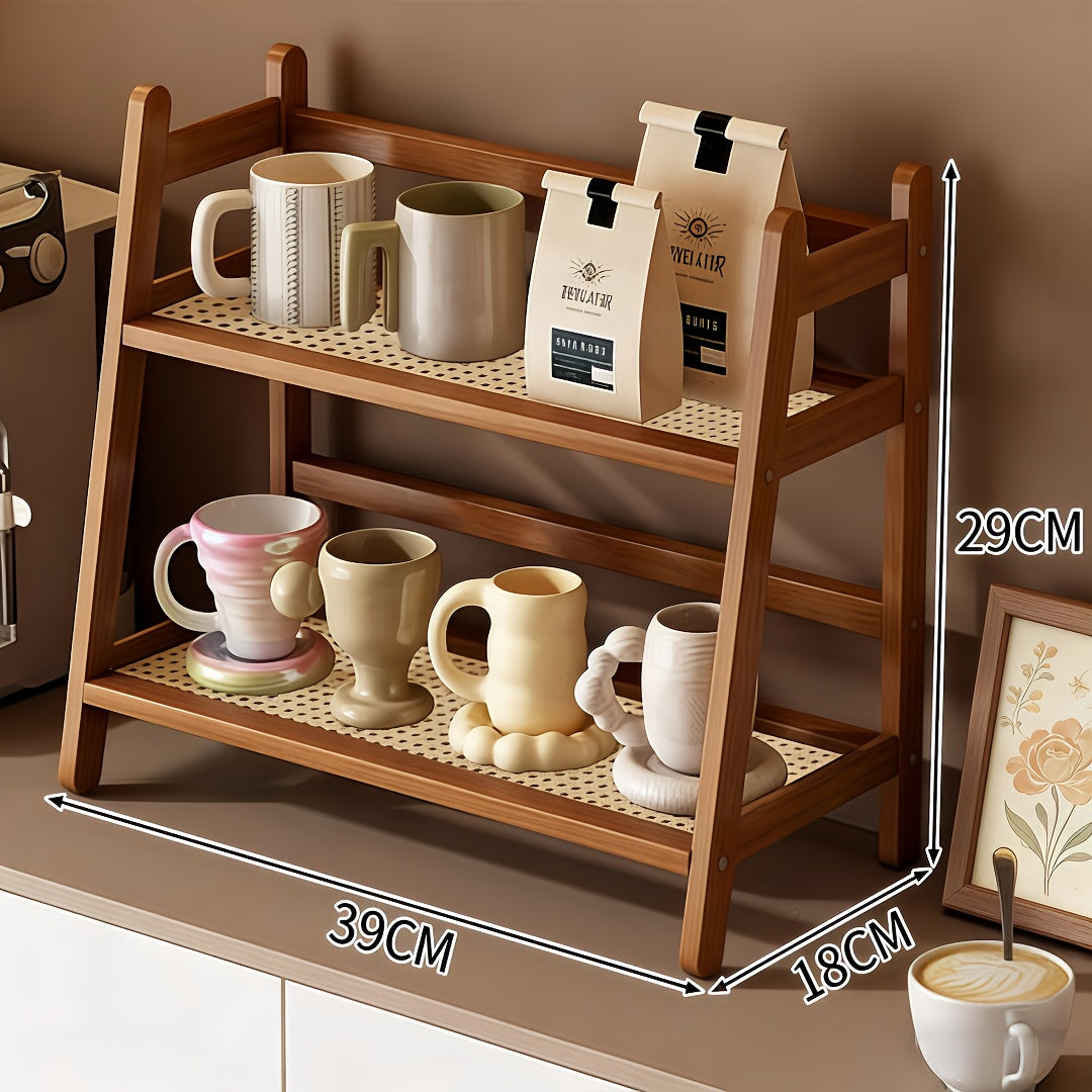 Storage Rack – Multi-Purpose 2/3Tier Adjustable Kitchen Storage Rack – multi-purpose organization