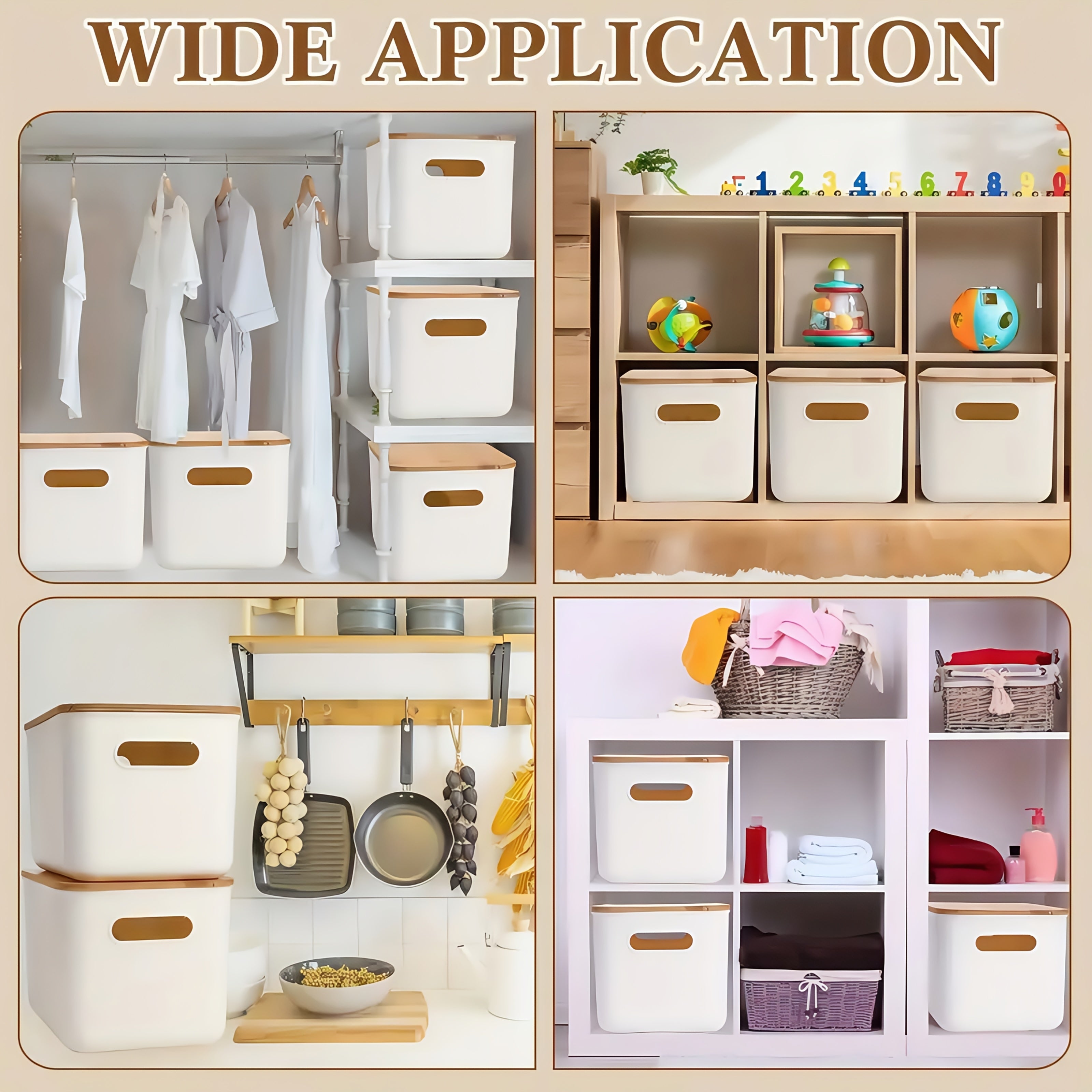 Space-Saving 8/4/2/1pc Adjustable Kitchen Storage Rack – multi-purpose organization, durable space-saving design, designed for American kitchens, pantries, apartments, home organization, daily use and practical gifting