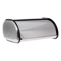Stylish Large Capacity Stainless Steel Bread Box - 16.5"x10"x7" Bin - Sleek Brushed Stainless Steel Design, Swing Down Door, Cool Dark Interior, Keeps Baked Goods Fresh - Complements Any Kitchen Dcor