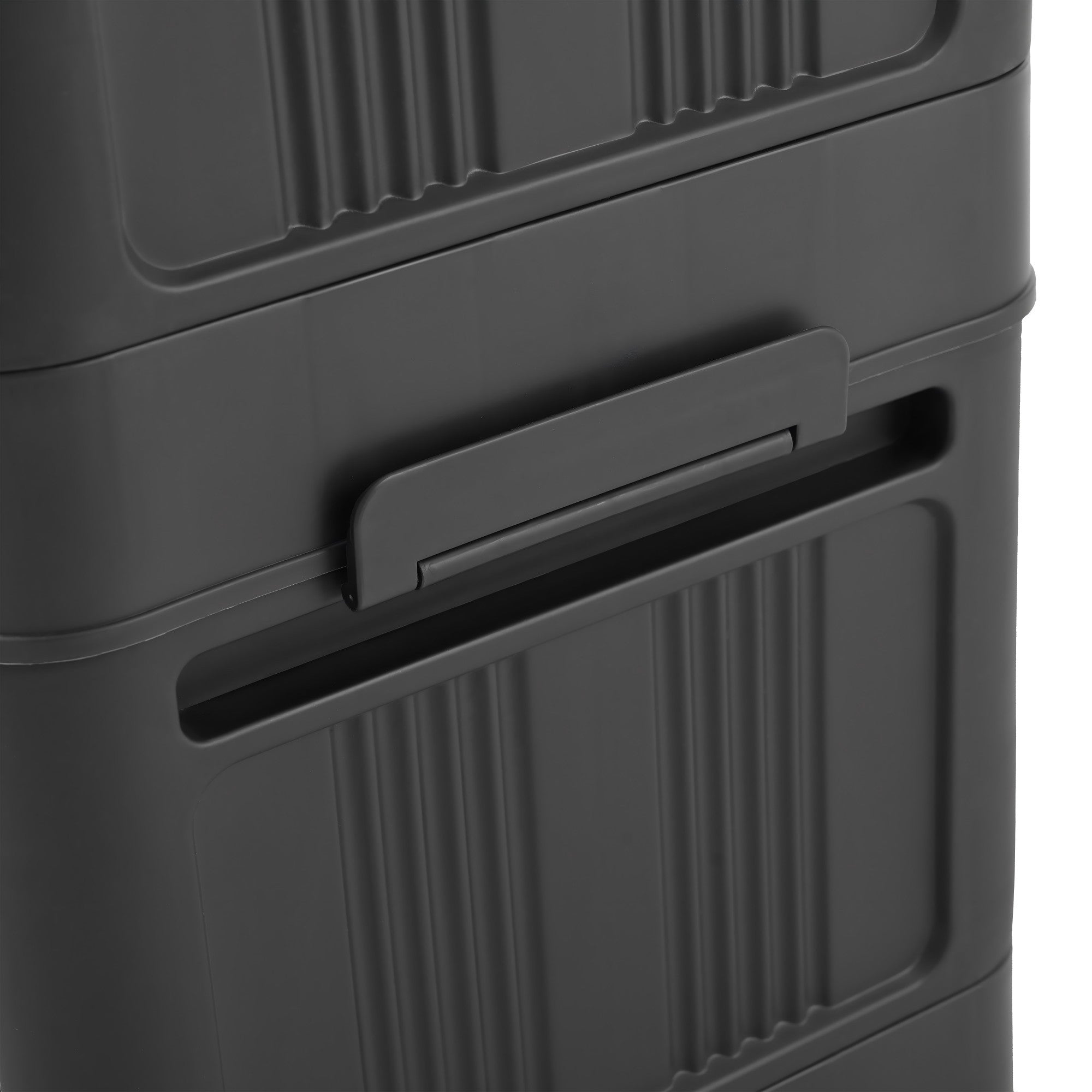 4/5 Tier Large Double Door Storage Locker & Bin, Collapsible Stackable Sturdy Space-Saving Plastic Organizer with 360° Rotatable Lockable Wheels - All-Purpose Organizer for Dorm, Office, Closet, Living Room, Gym, School, Garage, Bedroom, Basement