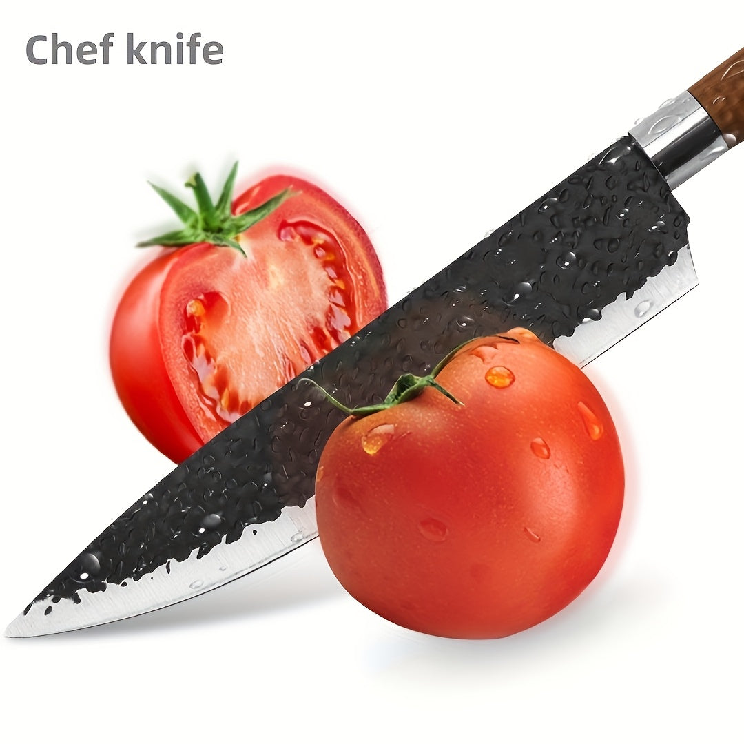 6pcs/set Kitchen Cooking Tool Set, Kitchenware Set, Kitchen Knife Set, Fruit Knife, Kitchen Knife, Melon Slicer, Chicken Bone Clipper And Other Kitchen Utensil Sets, Essential Household Kitchen Tools, Essential Restaurant Cooking Tools, Ladies' Gifts
