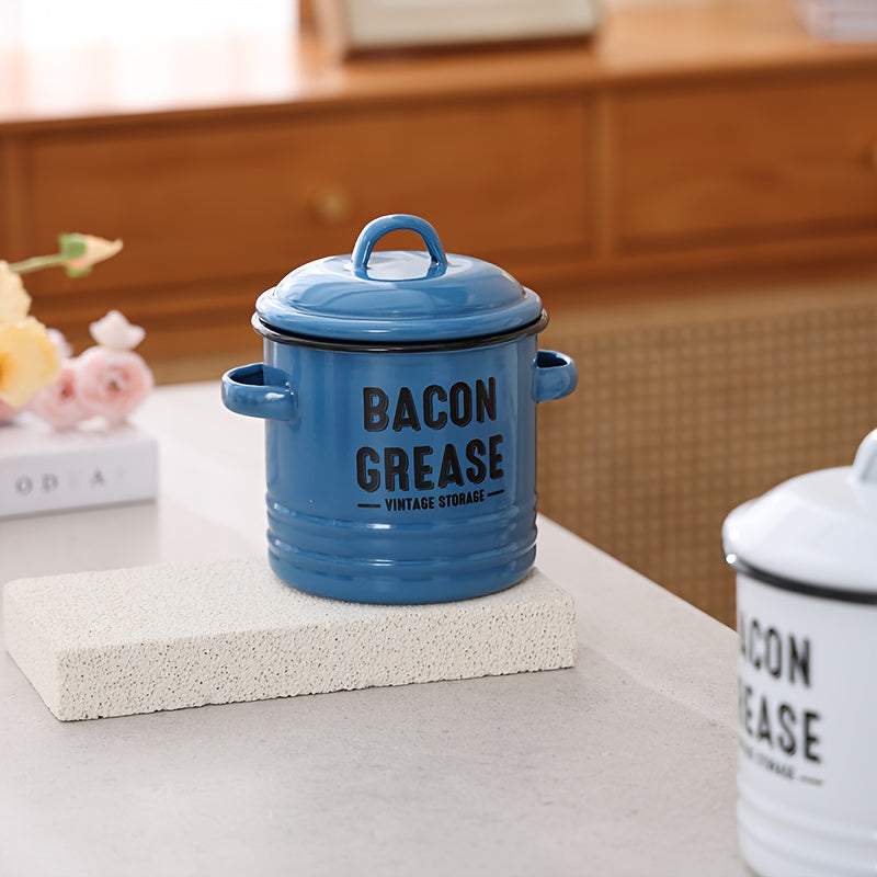 Versatile Reusable Drinkware Set – easy-access beverage storage, Outdoor Travel Kitchenware Enamel Oil Can Set Large-Capacity Condiment Can Oil Bottle Filter Food, designed for American homes, daily convenience and practical gifting