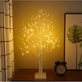 6ft/5ft/3ft/2ft Simulated Birch Tree Lights, Landscape Trees, USB Eight-function LED Lights, Suitable for Garden, Stairs, Railing Decorations, Christmas Decorations, Wedding And Holiday Decoration Lights,, IP44