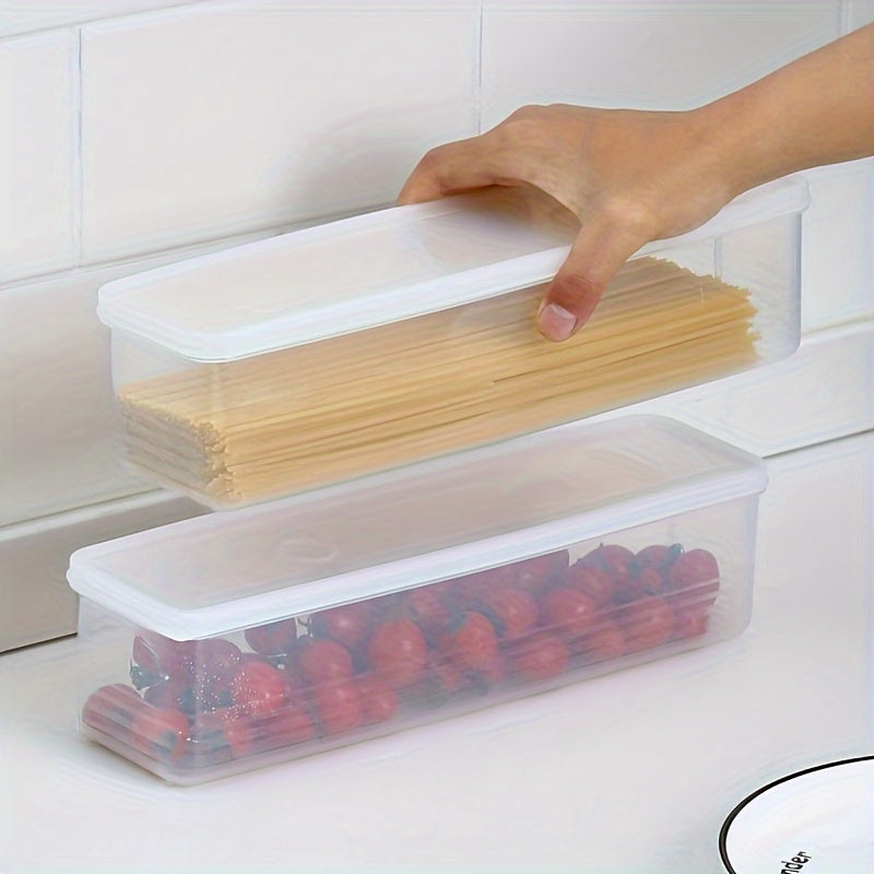 Space-Saving Refrigerator Storage Organizer – easy-access fridge organization, 4-Pack Bpa-Free Plastic Food Storage Containers with Lids Reusable Rectangular Refrigerator Organizer for Onions, designed for American homes, daily convenience and practi