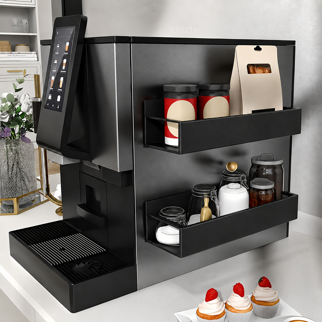 Space-Saving 2/4pcs Adjustable Home Storage Rack – durable multi-purpose storage, 2 4pcs Magnetic Storage Box Strong Magnetic Adsorption Non-perforated Installation Storage Rack Kitchen Refrigerator, designed for American homes, daily convenience and