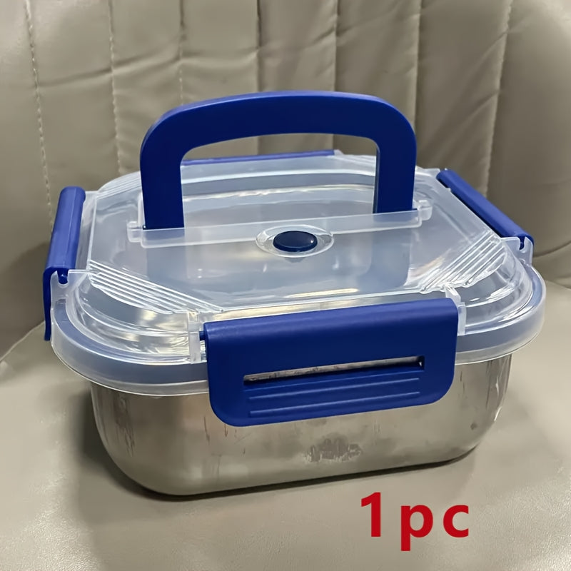 Space-Saving 87 Oz Airtight Food Storage Containers – leak-resistant reusable meal prep, 1 or 2 Stainless Steel Food Storage Containers with Lids - 60 87 Oz, designed for American homes, daily convenience and practical gifting