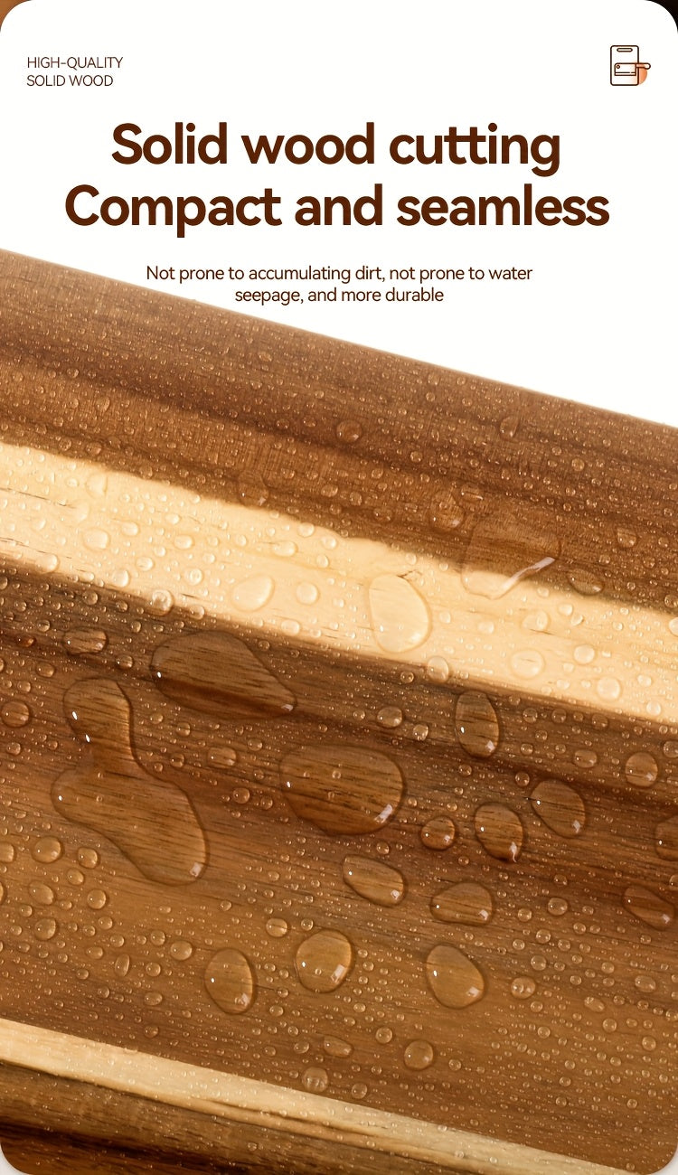 Premium Kitchen Cutting Board – durable food prep and serving, 36X12 Inch Extra Large Acacia Wood Charcuterie Board Cutting Board with Handles 3Ft Rectangular, designed for American homes, daily convenience and practical gifting