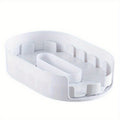 Rotatable Detachable Storage Tray - Clear Plastic Multi-Compartment Organizer for Kitchen Cabinets, Refrigerator And Countertops | Space-Saving Rotating Shelves, Durable And Easy-Clean Design, Kitchen Organizers And Storage, Cabinet Organization