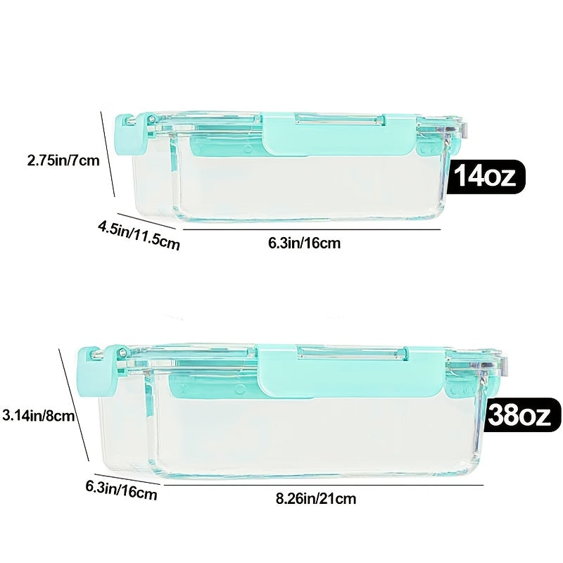 Easy-Access Refrigerator Storage Organizer – easy-access fridge organization, Set of 10 Glass Containers with Lids for Storage Ideal for Meal Preparation And, designed for American homes, daily convenience and practical gifting