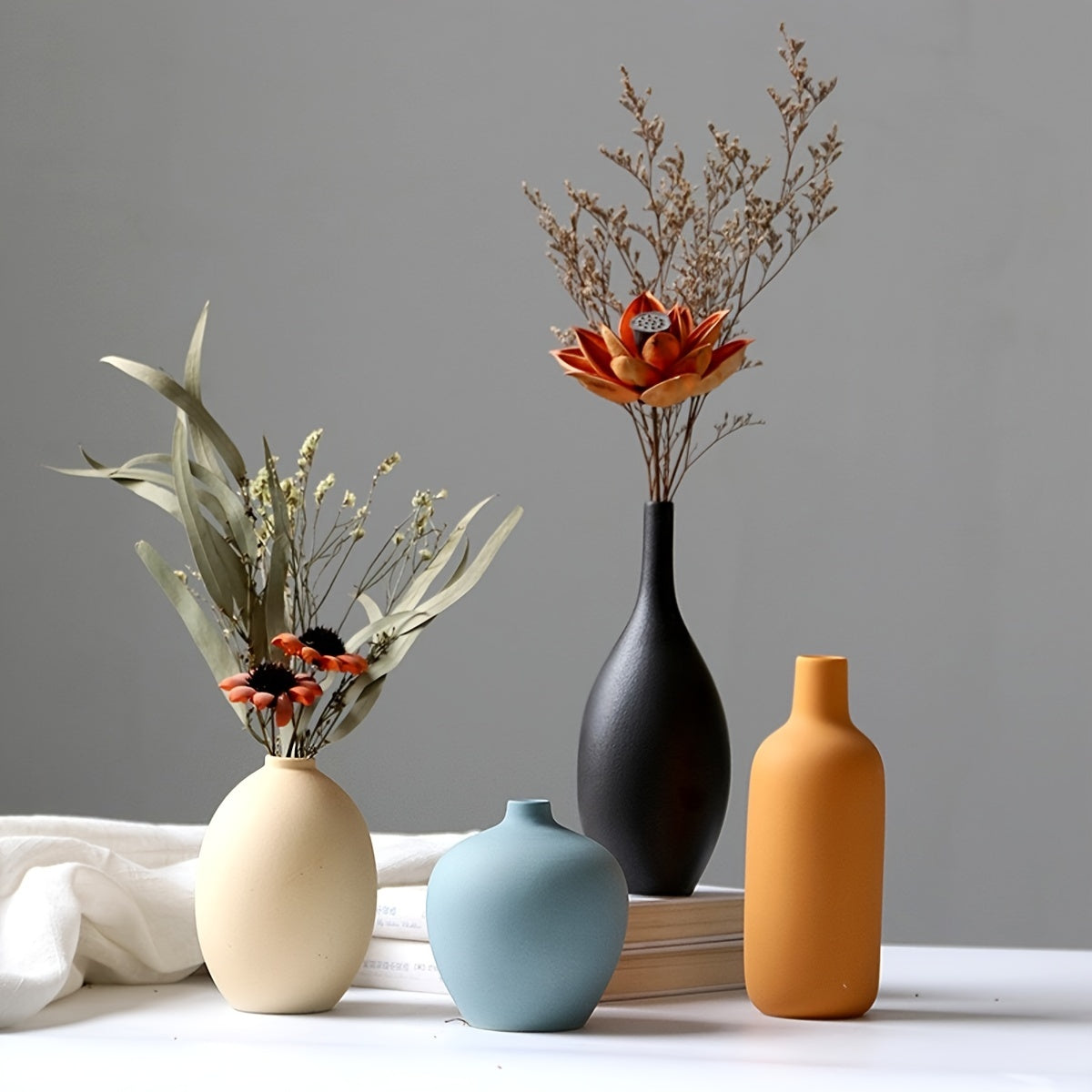 Heavy-Duty Ceramic Flower Vase – stylish tabletop accent, versatile floral display, designed for American kitchens, pantries, apartments, home organization, daily use and practical gifting