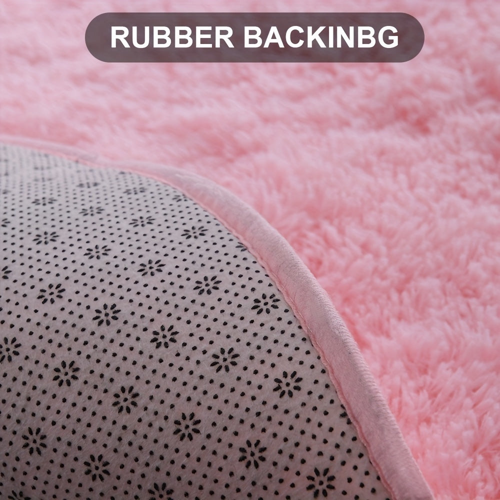 Soft Area Rug – A Cozy Round Shaggy Rug Is Perfect for The Bedroom, While a Soft And Fluffy Round Carpet Is Suitable for The Living Room. It'S Easy to Clean, Comfortable, And Plush Rugs Are