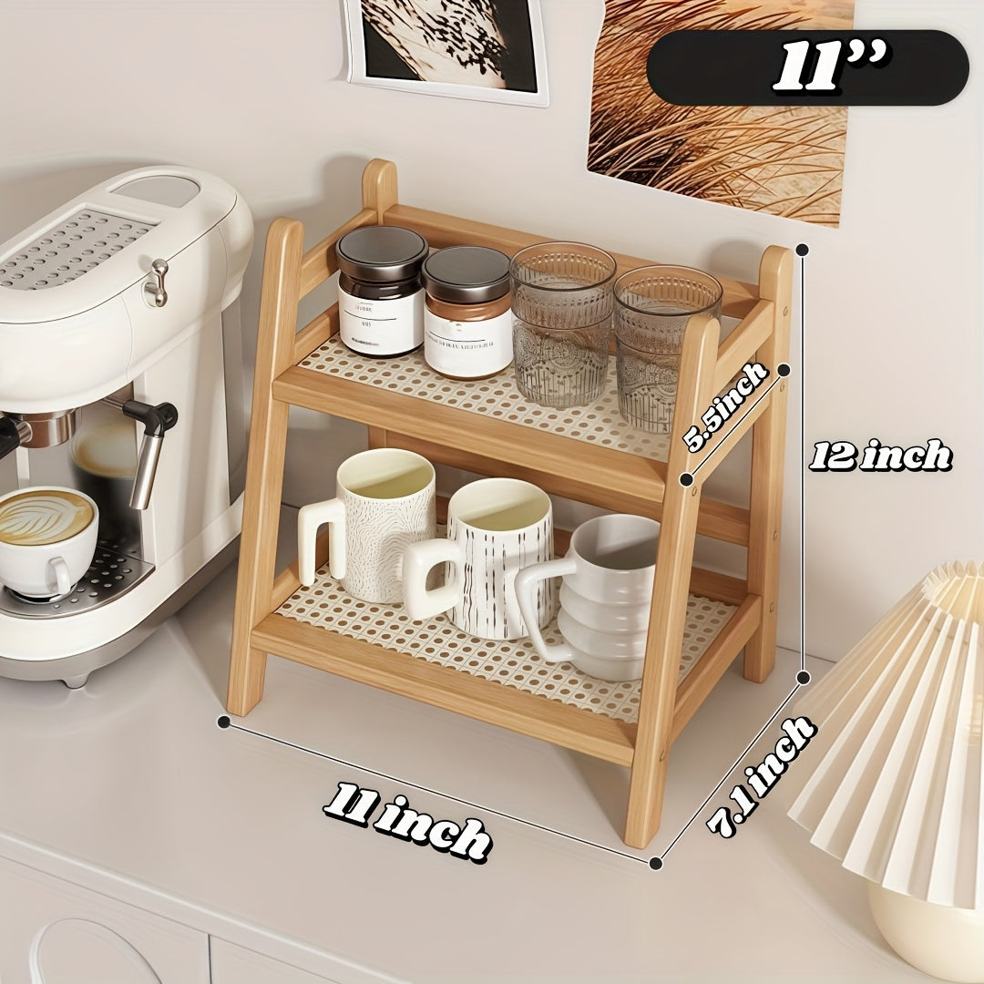 Storage Rack – Premium 1/2pcs Adjustable Kitchen Storage Rack – multi-purpose organization, durab
