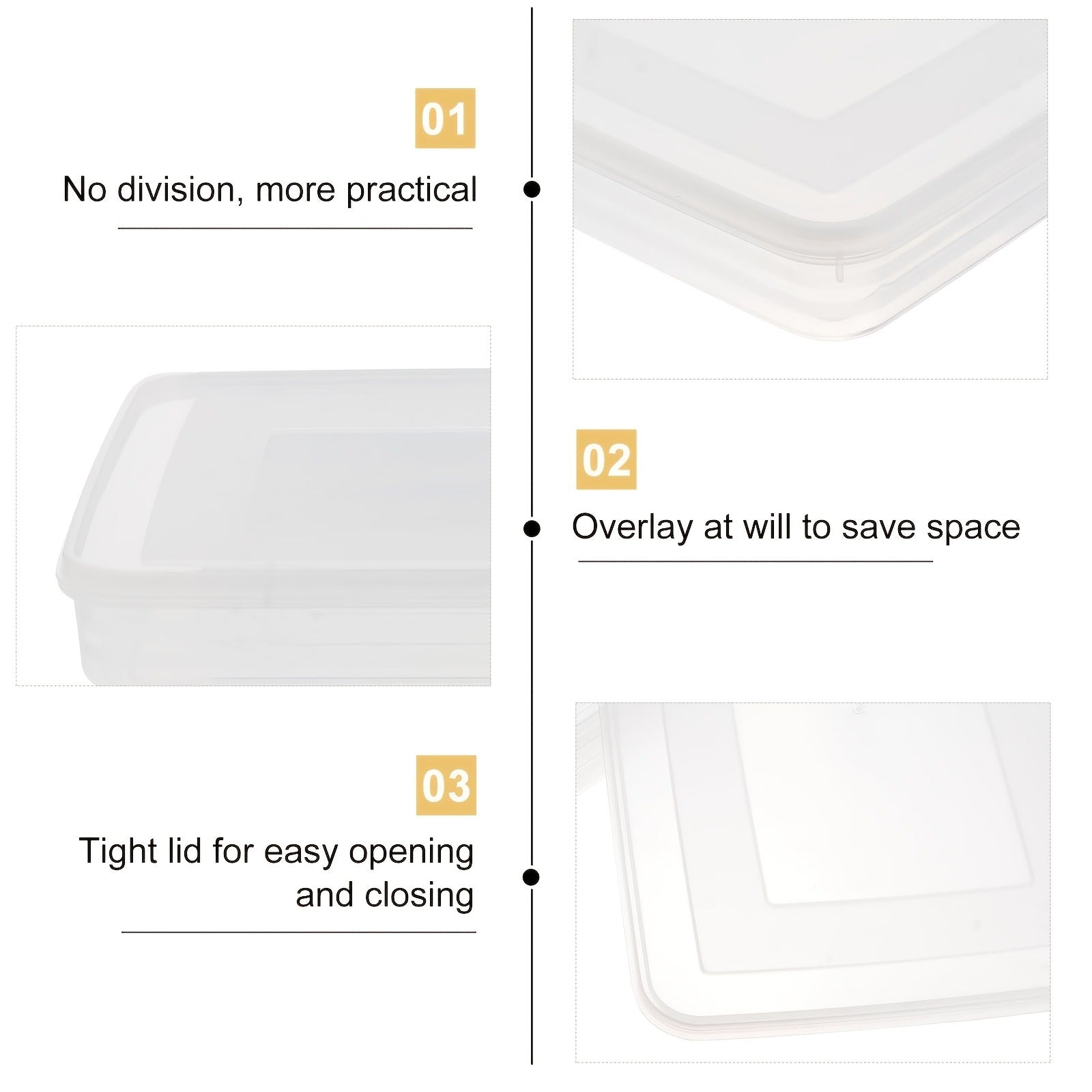 Premium Kitchen Cookware Set – versatile meal preparation, Large Capacity Food Storage 2 4 Sets Large Capacity Food Storage Box With Lid, designed for American homes, daily convenience and practical gifting