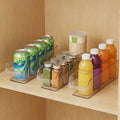 Space-Saving Refrigerator Storage Organizer – easy-access fridge organization, Set of 3 6 Clear Storage Bins Including Large And Small Plastic Organizers for, designed for American homes, daily convenience and practical gifting