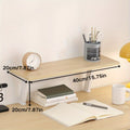 Compact 1pc Adjustable Home Storage Rack – durable multi-purpose storage, 1pc White Wooden Floating Desk Shelf - Rectangular No-Drill Countertop Organizer with Multiple Levels, designed for American homes, daily convenience and practical gifting