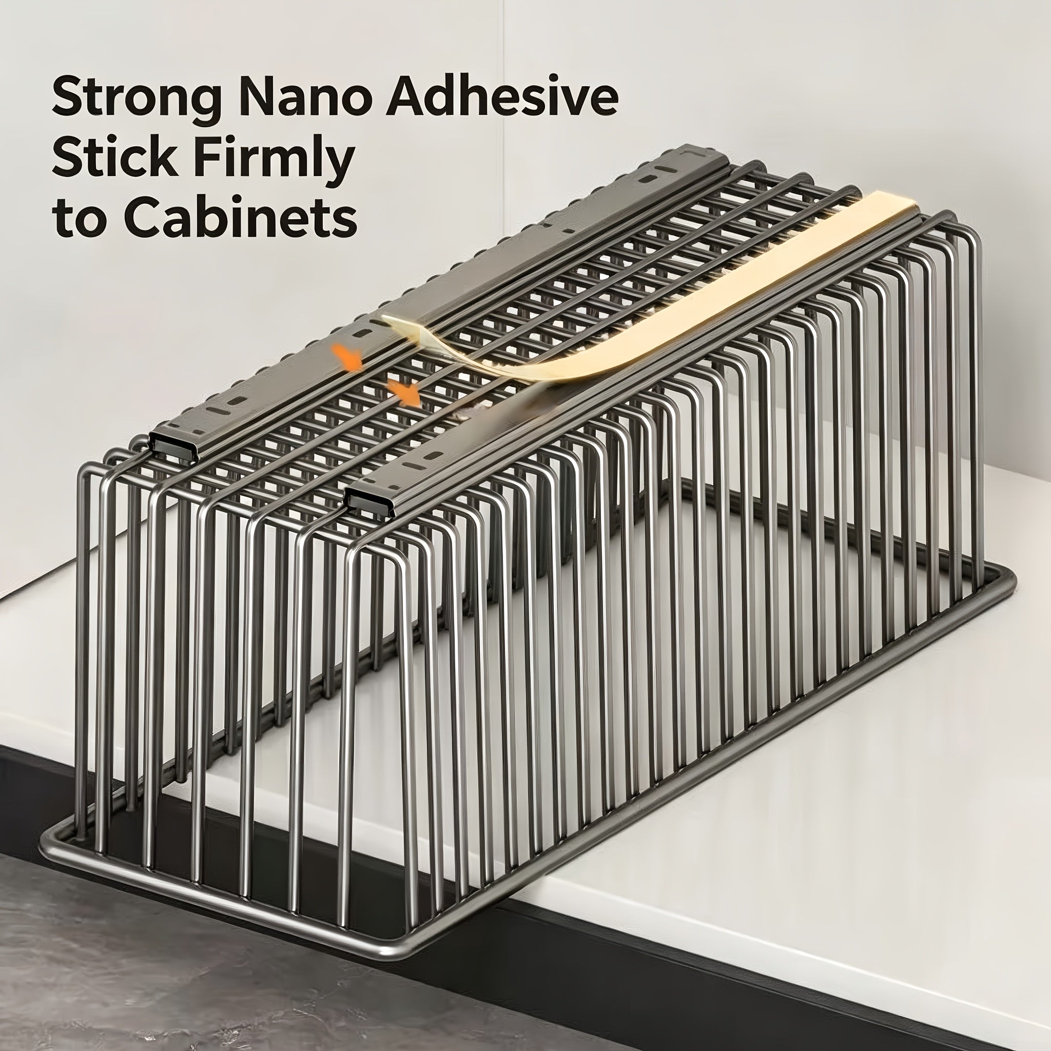 Pull-out Cabinet Organizer for Framed Cabinets. 16.73inch Deep, 7.09inch Height Keeps Seasonings Safe From Tipping. Ball-bearing Slides for Smooth, Quiet, Jitter-free Operation with Strong Load Capacity. Large Capacity Fits Kitchen Utensils