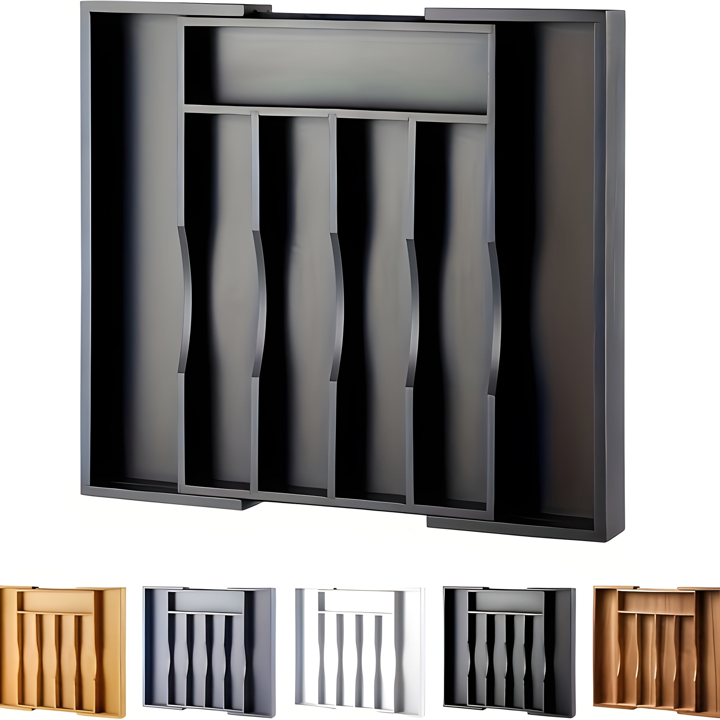Versatile Stackable Home Storage Bins – portable space-saving storage, Silverware Organizer Utensil Knife Storage Box Adjustable Storage Box Cutlery Storage Box Kitchen Organizers, designed for American homes, daily convenience and practical gifting