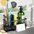 Space-Saving Adjustable Home Storage Rack – durable multi-purpose storage, Sturdy Metal Kitchen Sink Rack Self-Draining Kitchen Sink Organizer Sponge Drain Rack Suitable for, designed for American homes, daily convenience and practical gifting