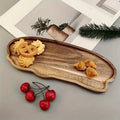 Heavy-Duty Reusable Drinkware Set – easy-access beverage storage, Rectangular Acacia Wood Tray Solid Wood Dinner Plate Heat-Resistant Bread Board And Tea Cup, designed for American homes, daily convenience and practical gifting