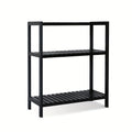 Ladder Shelf, 3-Tier Shelf Stand, Display with Wide Storage Display Stand, Multifunction Standing Organizer Shelf for Home Office And Kitchen