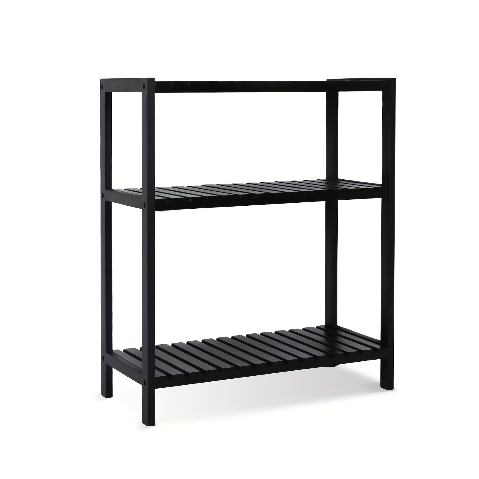 Ladder Shelf, 3-Tier Shelf Stand, Display with Wide Storage Display Stand, Multifunction Standing Organizer Shelf for Home Office And Kitchen