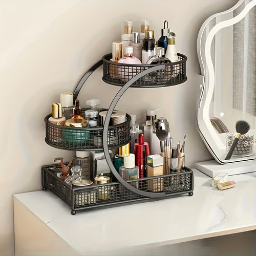 3-Tier Countertop Cosmetic Organizer – view 2