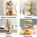 Modern 3Tier Home Storage Organizer – space-saving everyday organization, 3Tier Height Adjustable Seasoning Organizer Lazy Rotating Turntable Spice Organization for Table Top Pantry, designed for American homes, daily convenience and practical giftin