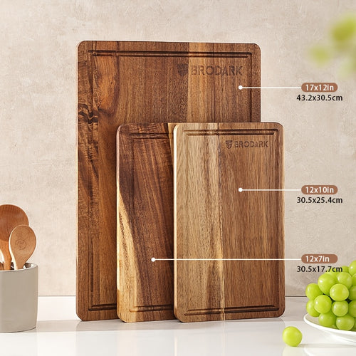 3-Piece Wood Cutting Board Set – view 2