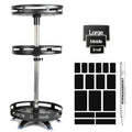 Compact 1/2/3 Tier Refrigerator Bottle Organizer – easy-access beverage storage, Lazy Susan Spice Rack 360 Rotating Turntable Organizer 1 2 3 Tier Spinning Seasoning, designed for American homes, daily convenience and practical gifting