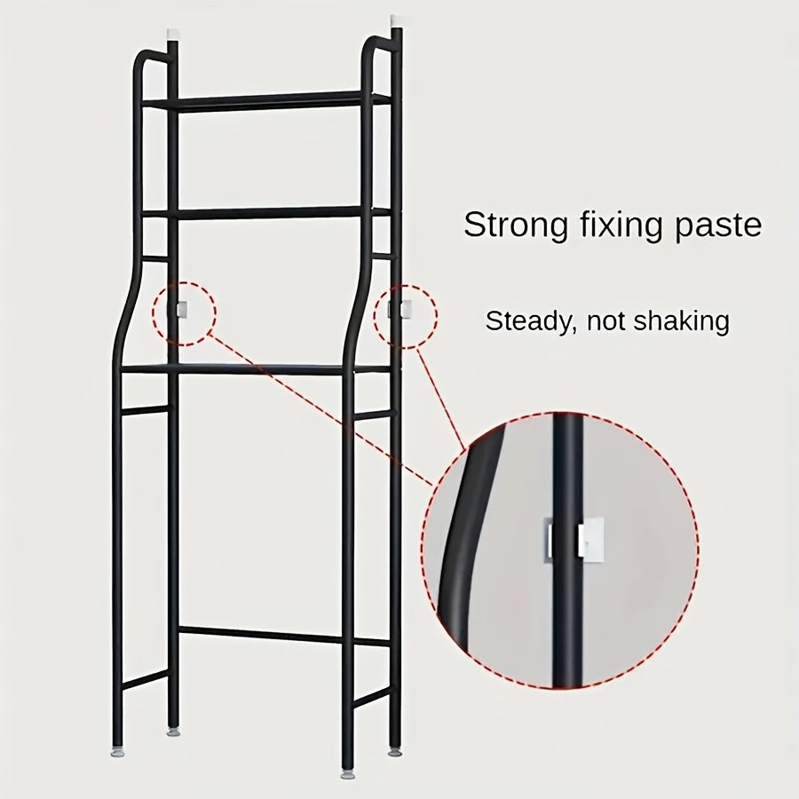 Versatile Adjustable Home Storage Rack – durable multi-purpose storage, Over-The-Toilet Storage Rack - 3-Tier Storage for Toilet Paper Towels And Bathroom Essentials -, designed for American homes, daily convenience and practical gifting