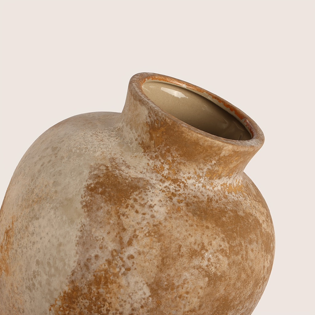 Easy-Access Ceramic Flower Vase – stylish tabletop accent, versatile floral display, designed for American kitchens, pantries, apartments, home organization, daily use and practical gifting