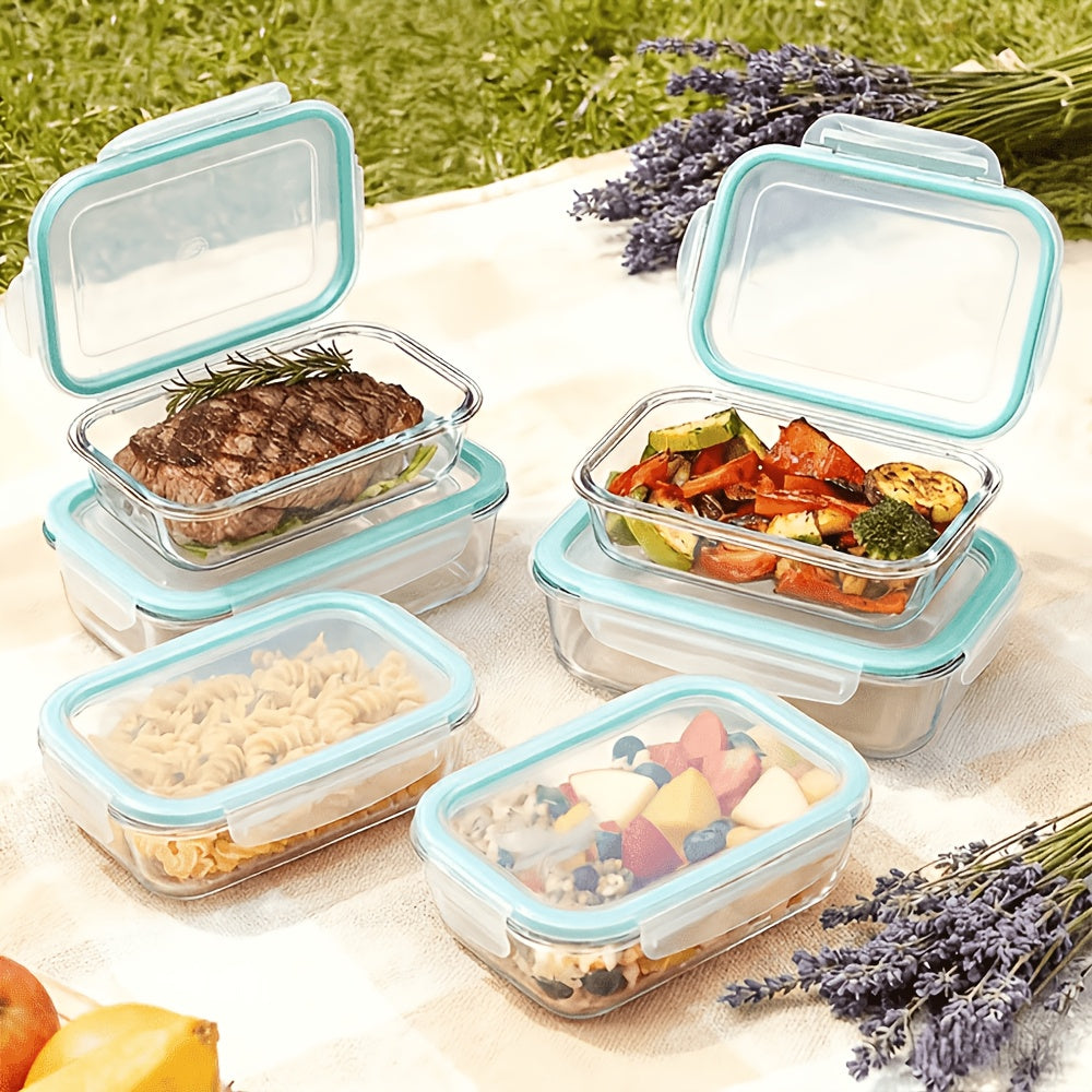 Easy-Access 24/16pcs Glass Meal Prep Container Set – leak-resistant reusable meal prep, 24 16pcs 12 8 Lids 12 8 Containers Sealed Glass Food Storage Container Outdoor, designed for American homes, daily convenience and practical gifting