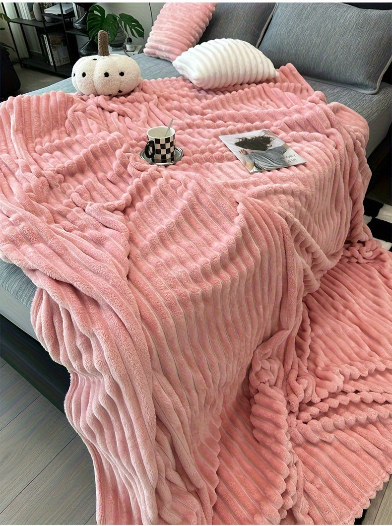 Space-Saving Cozy Home Textile Accent – comfortable everyday home styling, Ultra-Soft Thick Fleece Blanket Multi-Color 3D Faux Rabbit Fur Double-Sided Ideal for All Seasons, designed for American homes, daily convenience and practical gifting