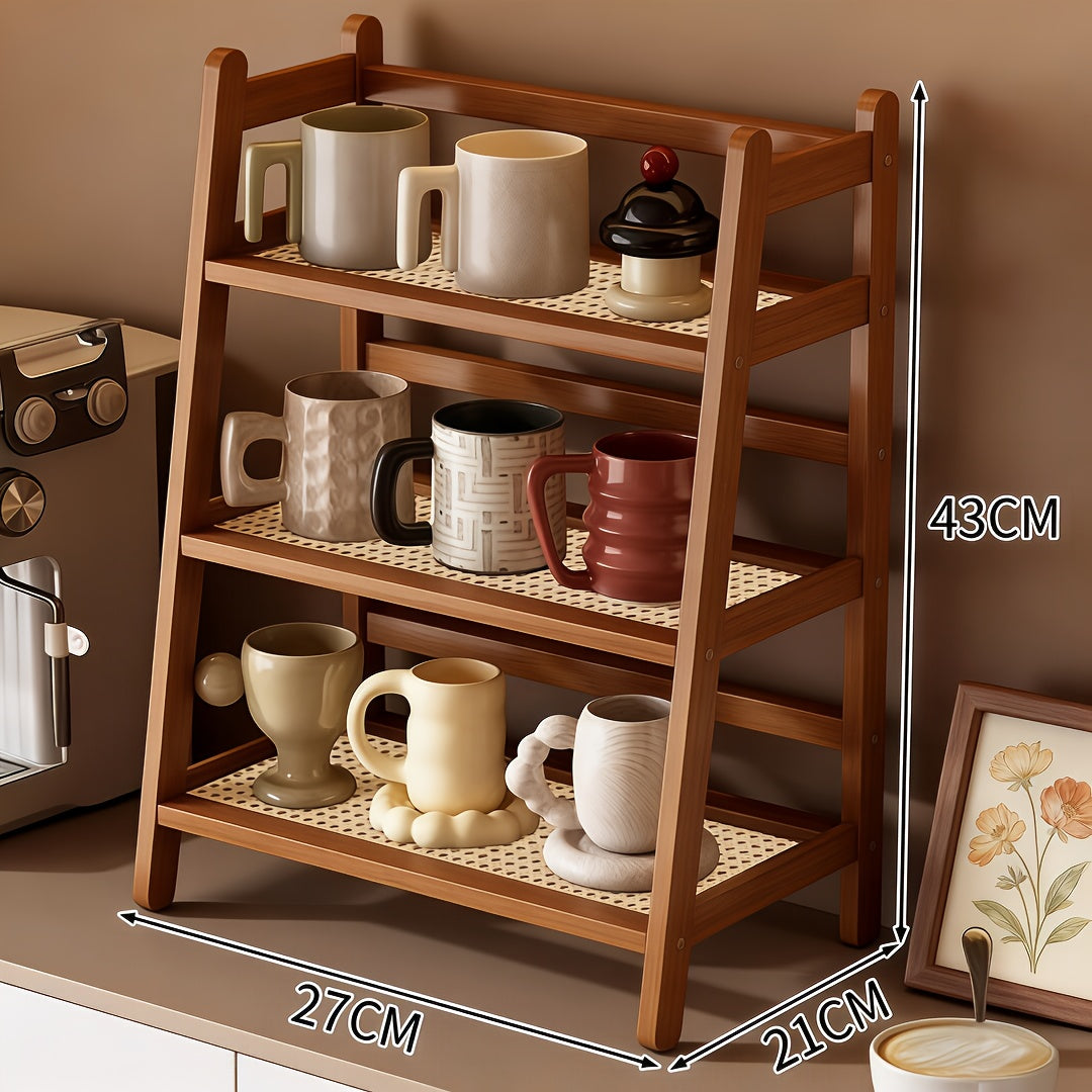Storage Rack – Multi-Purpose 2/3Tier Adjustable Kitchen Storage Rack – multi-purpose organization