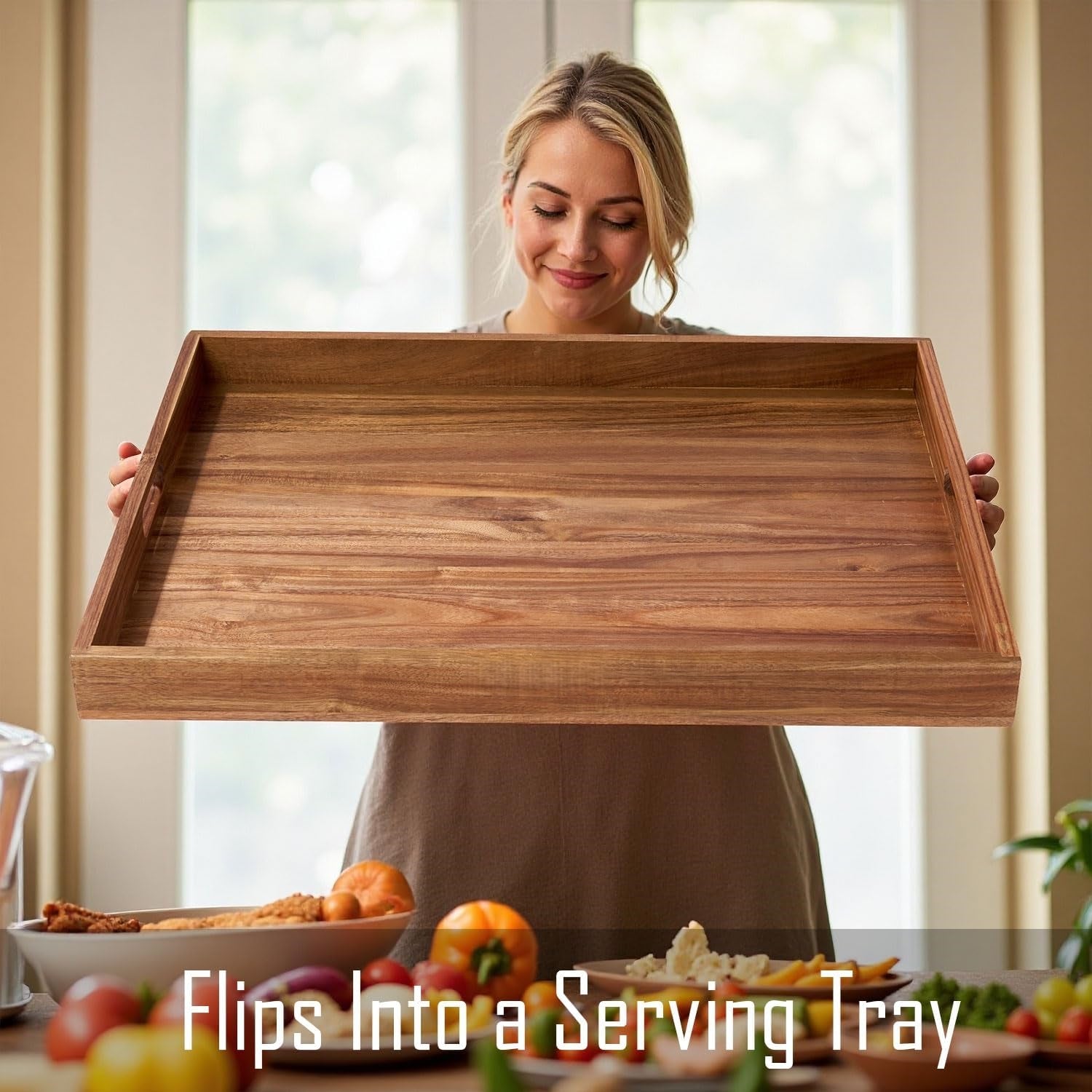 Premium Kitchen Cutting Board – durable food prep and serving, Acacia Wood Stove Cover for Gas Electric Burners 29 21 x21 22 x2 12, designed for American homes, daily convenience and practical gifting