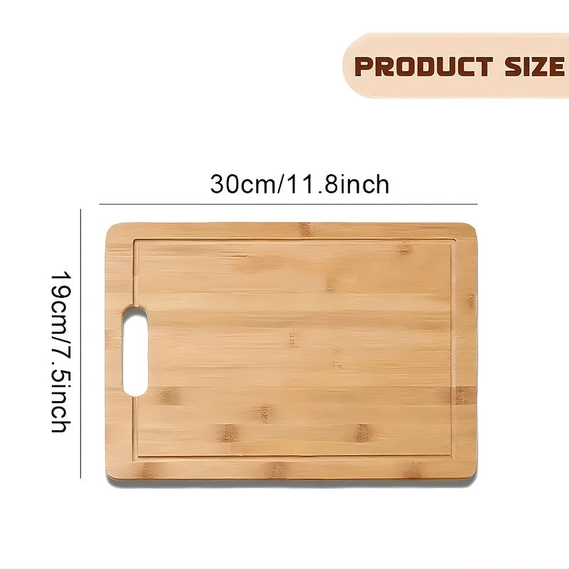 Space-Saving 1pc Bamboo Cutting Board Set – durable food prep and serving, 1pc 3pcs Cutting Board Set Bamboo Kitchen Food Grade Chopping Boards - Non-Stick Durable, designed for American homes, daily convenience and practical gifting