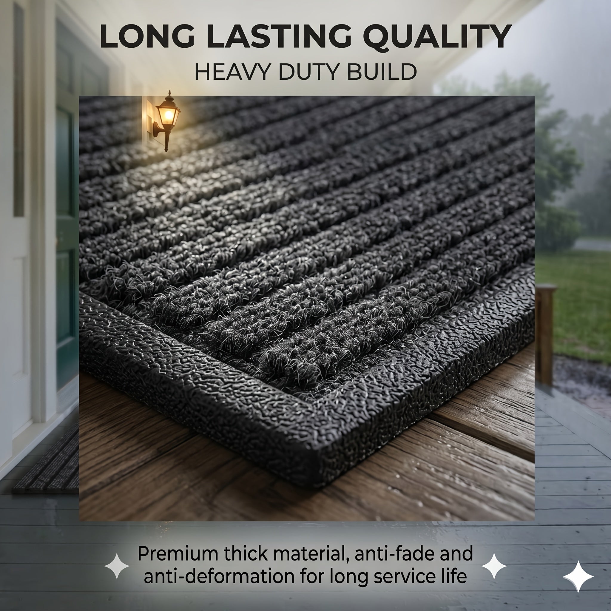 Soft Area Rug – 1pc Striped Floor Mat, Non Slip Floor Mat, Outdoor EntranceDoormat, Entryway Mat, Front Porch Doormat, And Dust Removal Mat, Entryway Wear-Resistant Foot Mat Freely Cut Carpe