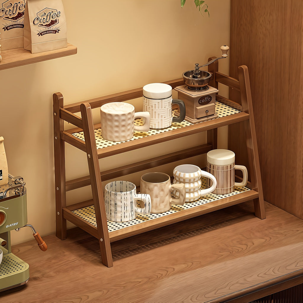 Multi-Purpose 2/3Tier Adjustable Kitchen Storage Rack – multi-purpose organization, durable space-saving design, designed for American kitchens, pantries, apartments, home organization, daily use and practical gifting