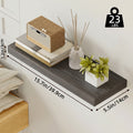 Premium 2/4/6pcs Home Storage Organizer – space-saving everyday organization, TOMNK 2 4 6pcs Set Floating Shelves 15 7-inch 19 7-inch 22-inch Wooden Wall-Mounted, designed for American homes, daily convenience and practical gifting