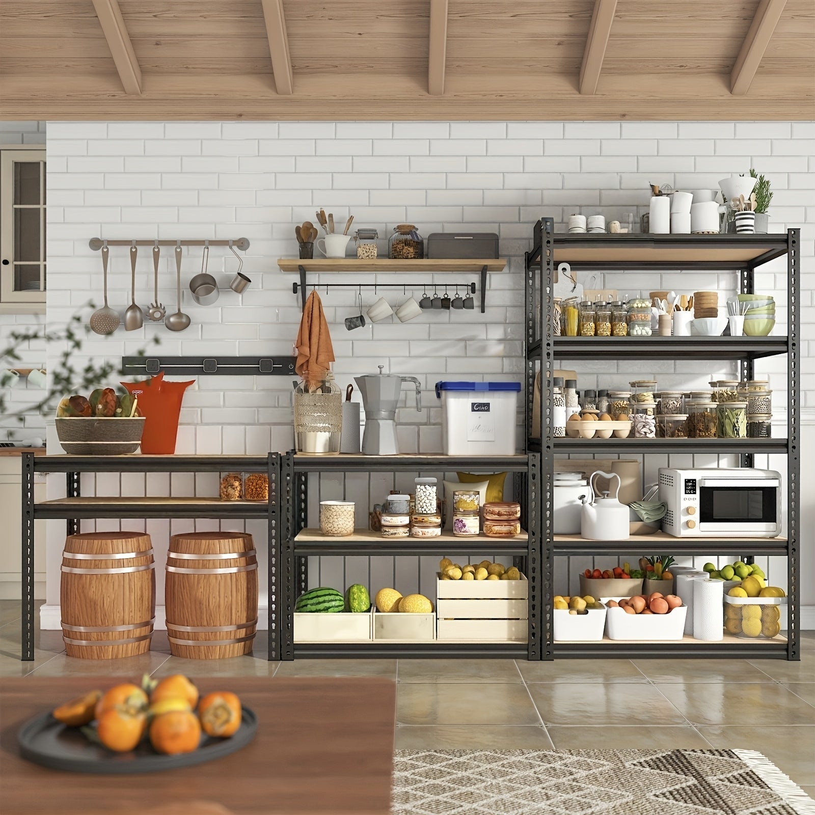 Easy-Access 5 Tier Adjustable Home Storage Rack – durable multi-purpose storage, Reibll 72 Heavy Duty Garage Shelving 5 Tier Adjustable Garage Storage Shelves 2000LBS Metal, designed for American homes, daily convenience and practical gifting