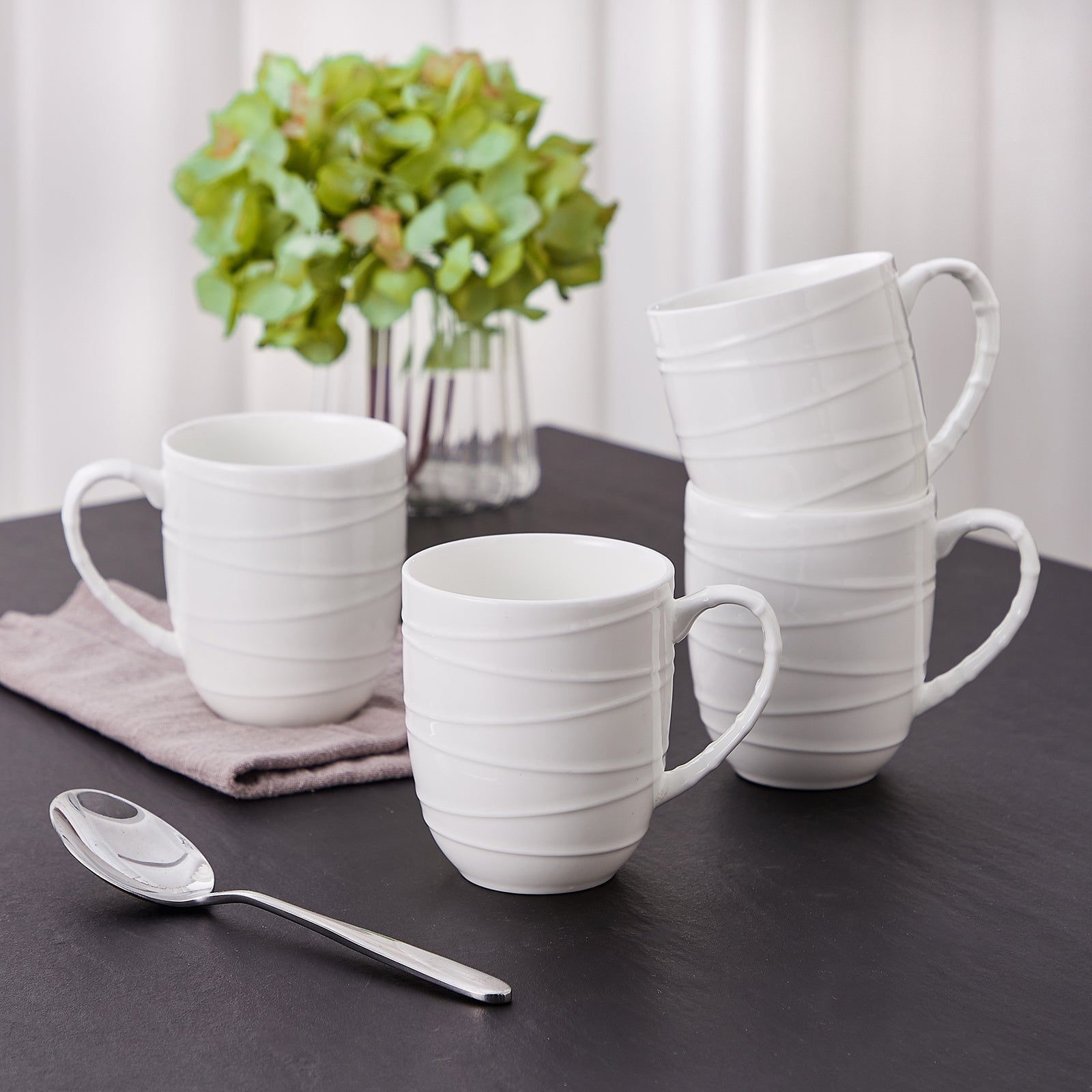 Space-Saving Home Storage Organizer – space-saving everyday organization, Bone China Modern Minimalist Ceramic Dinnerware Set Includes Bowl Plate and Mug - Local, designed for American homes, daily convenience and practical gifting
