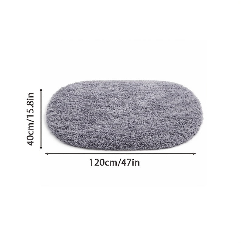 Area Rug – comfortable decorative floor coverage, Soft Oval Sofa Bedside Rug Available In A V