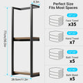 Heavy-Duty Adjustable Home Storage Rack – durable multi-purpose storage, 1Packs 2Packs 2 Layer Towel Storage Rack Wall Hanging Towel Storage Rack for home, designed for American homes, daily convenience and practical gifting