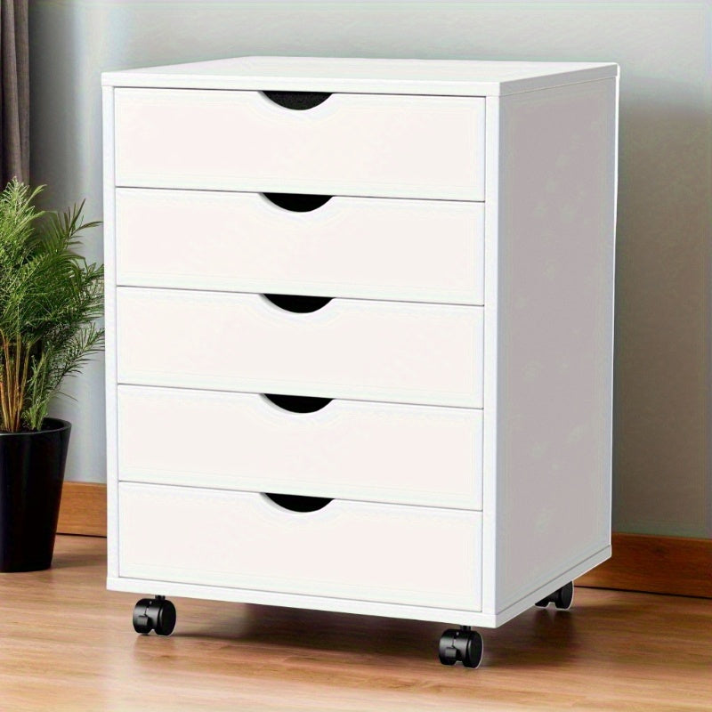 Easy-Access Reusable Drinkware Set – easy-access beverage storage, with Wheels Removable Storage Cabinet Organizing 5 7drawers Suitable for Office Bedroom Living Room, designed for American homes, daily convenience and practical gifting
