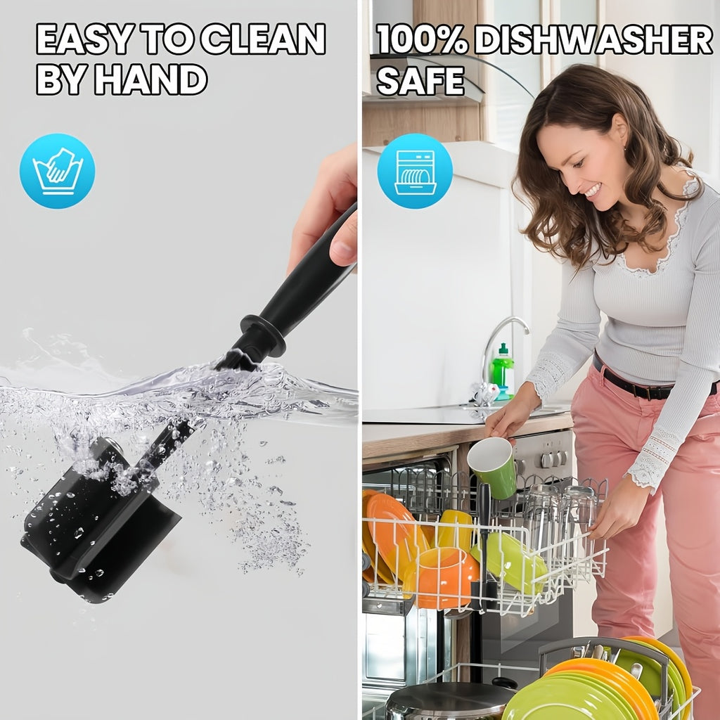 Kitchen Essential – LMMAKE 2pcs Multipurpose Kitchen Chopper Tools: Professional-Grade Heat Resistant Meat Grinder And Vegetable Masher. Perfect for Hamburger Patty Formation, Potato Mashing